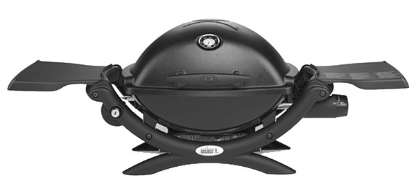 Weber 51010001 Q 1200 Gas Grill, 8500 Btu/hr BTU, Liquid Propane, 1 -Burner, 189 sq-in Primary Cooking Surface [SKU: ORG0388348]