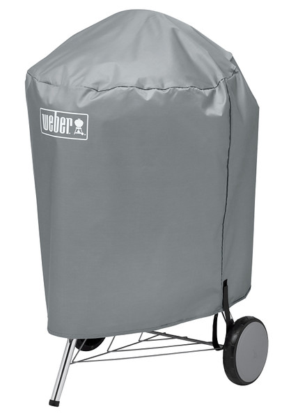 Weber 7176 Grill Cover, 28-1/2 in W, 23 in H, Polyester, Gray [SKU: ORG7675796]