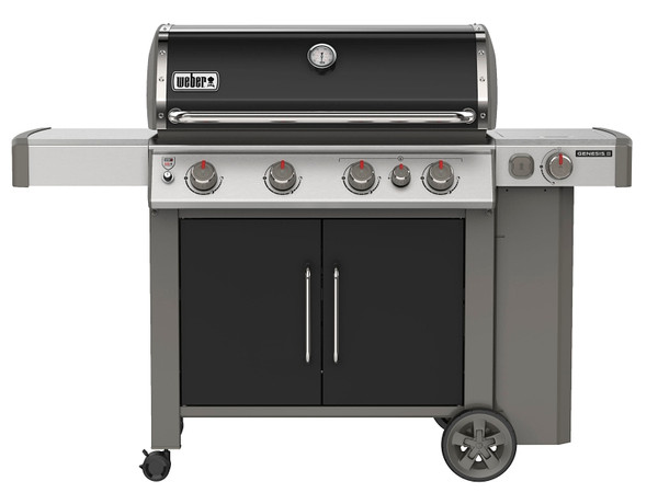 Weber Genesis II E-435 62016001 Gas Grill, 48,000 Btu/hr BTU, Liquid Propane, 4 -Burner, Stainless Steel Body [SKU: ORG0182402]