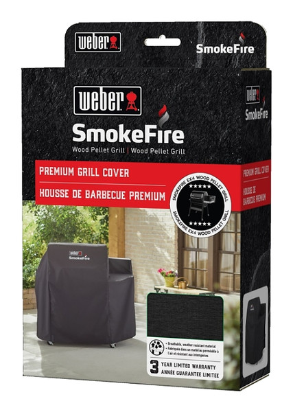 Weber 7190 Grill Cover, 31 in W, 44 in D, 47 in H, Polyester [SKU: ORG7676141]