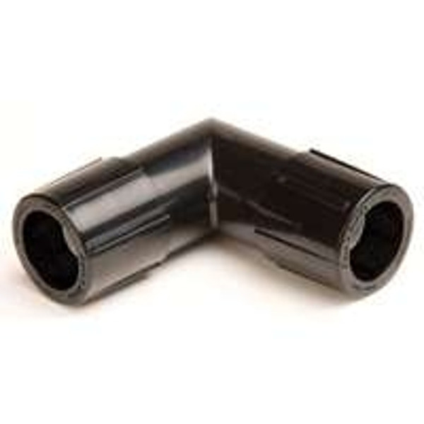 Rain Bird EFE25-1PK Tubing Elbow, 1/2 in Connection, Compression, Plastic, Black [SKU: ORG7026495]