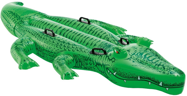 INTEX 58562EP Giant Ride-On, Gator, Vinyl [SKU: ORG7454820]