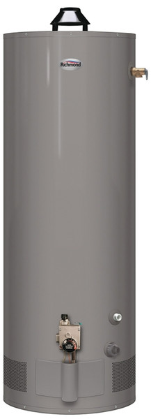 Richmond Essential Series 6V40FT3 Gas Water Heater, LP, Natural Gas, 40 gal Tank, 57 gph, 0.59 Energy Efficiency [SKU: ORG7012347]