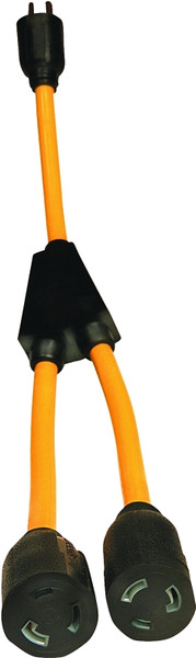 CCI 1444 Twist Lock Y-Adapter, 12 AWG Cable [SKU: ORG7752769]