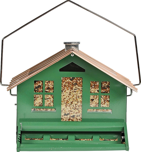 Perky-Pet 339 Squirrel-Proof Wild Bird Feeder, Home, 8 lb, Metal, Hanging/Pole Mounting [SKU: ORG6818793]