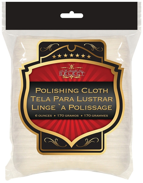 SM ARNOLD 85-710 Polishing Cloth, 6 oz, Polyester, Natural [SKU: ORG6591796]