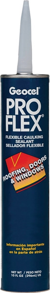 Geocel GC26108 Tripolymer Sealant, Cedar, 4 days Curing, 0 to 140 deg F, 10 oz Cartridge [SKU: ORG8249948]
