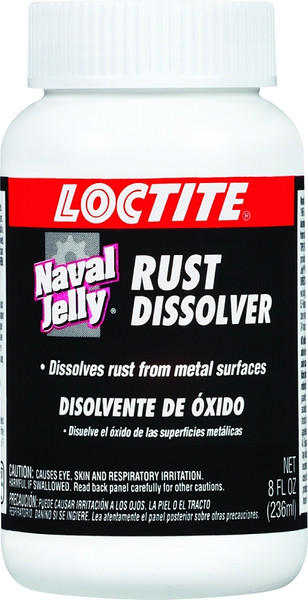 Loctite Naval Jelly 1381191 Rust Dissolver, Gel, Lime, Pink, 8 oz, Bottle [SKU: ORG6784185]
