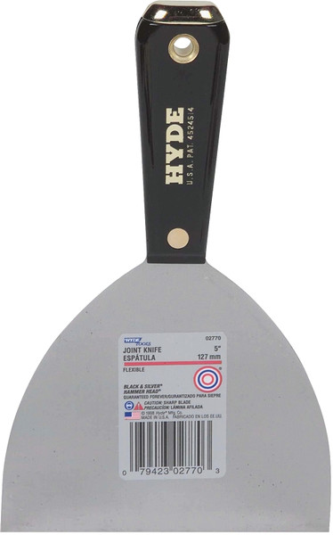 HYDE 02770-5F Joint Knife, 5 in W Blade, HCS Blade, Full-Tang Blade, Hammer Head Handle, Nylon Handle [SKU: ORG6555486]