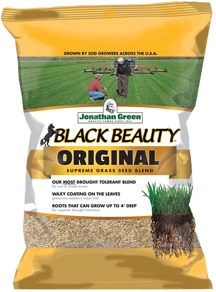 Jonathan Green Black Beauty 10315 Grass Seed, 25 lb Bag [SKU: ORG8375339]