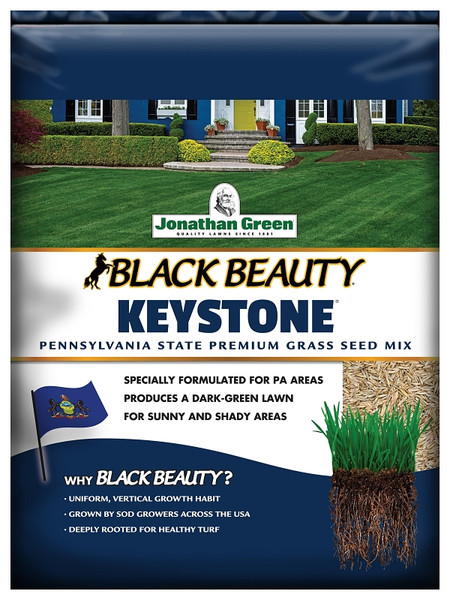 Jonathan Green Black Beauty 10360 Keystone Grass Seed Mix, 3 lb Bag [SKU: ORG4250684]