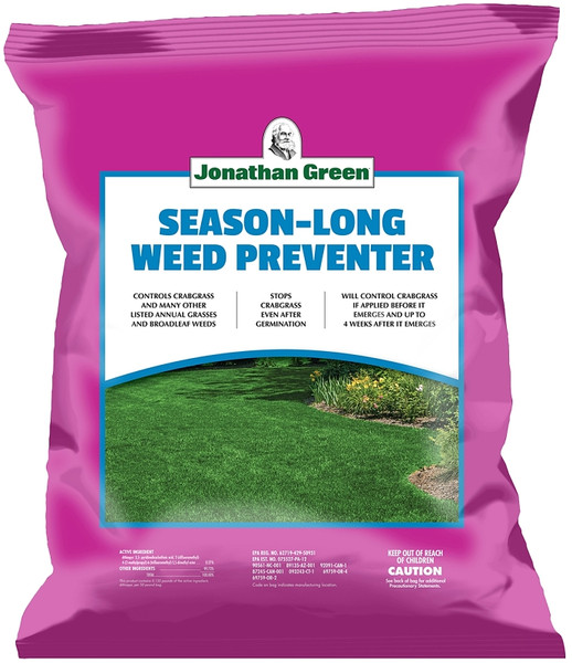 Jonathan Green 12360 Crabgrass and Weed Preventer, Granular, 12 lb Bag [SKU: ORG8788366]