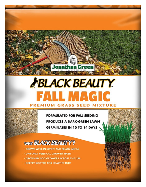 Jonathan Green Black Beauty Fall Magic 10768 Fall Magic Grass Seed, 7 lb Bag [SKU: ORG6248132]