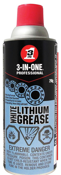 WD-40 300240/300025 Grease, 10 oz Aerosol Can, White [SKU: ORG6466007]