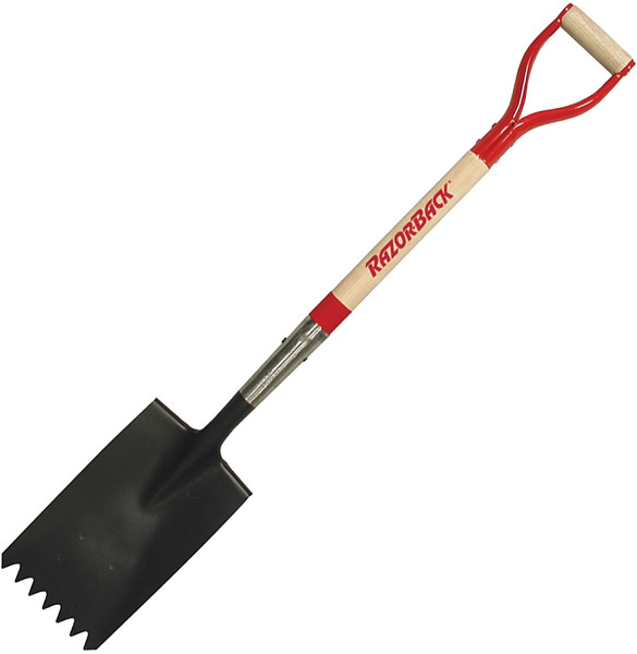 RAZOR-BACK 46142 Roofing Tool with Shingle Remover, Steel Blade, D-Shaped Handle, Hardwood Handle, 42 in OAL [SKU: ORG6109276]