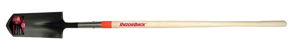 RAZOR-BACK 47115 Ditch Shovel, 5-3/4 in W Blade, Steel Blade, Hardwood Handle, Straight Handle, 48 in L Handle [SKU: ORG6801005]