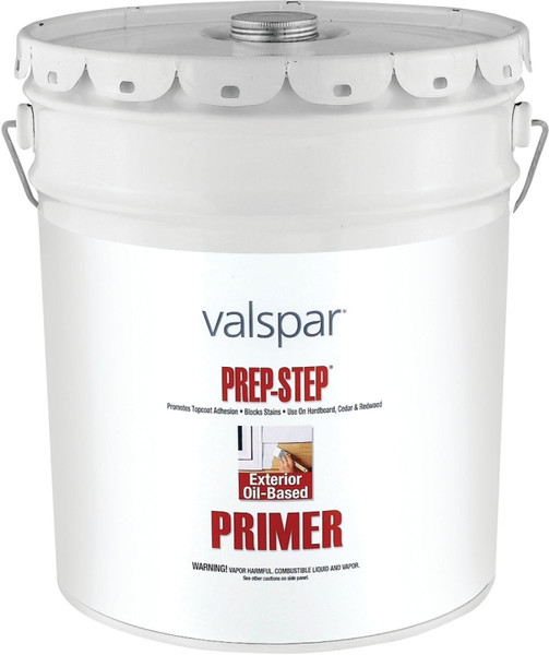 Valspar Prep-Step 044.0000983.008 Exterior Primer, White, 5 gal [SKU: ORG1687177]
