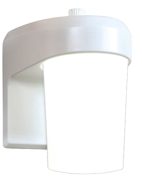 HALO FE0650LPC Series FE0650LPCW Entry Light, 120 V, 9 W, LED Lamp, 927 Lumens Lumens, 5000 K Color Temp, White Fixture [SKU: ORG4348827]