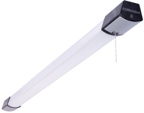 Metalux SHP-BTS Series 4SHP3240BTS Shop Light with Bluetooth Speakers, 120 V, LED Lamp, 3800 Lumens, 4000 K Color Temp [SKU: ORG1243484]