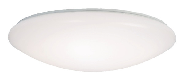 Metalux FM15WRCCR Round Flush Mount Ceiling Light, 120 V, 21.3 W, LED Lamp, 1600 Lumens Lumens, Steel Fixture [SKU: ORG9804915]