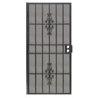 Precision Flagstaff Series 3853BK3068 Door Screen, 80 in L, 36 in W, Steel, Black [SKU: ORG9346875]