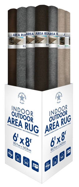 ecofi CASSTMNTPJ1V Rug, 6 ft L, 8 ft W, Rectangular, Polyester Rug [SKU: ORG0817486]