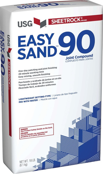 USG Easy Sand 384211120 Joint Compound, Powder, Natural, 18 lb [SKU: ORG6503940]