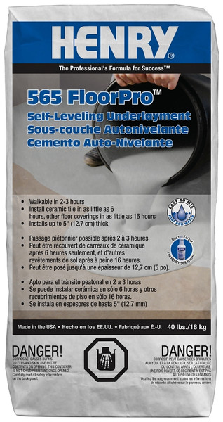 HENRY 565 FLOORPRO 12167 Self-Leveling Underlayment, 40 lb [SKU: ORG4320339]