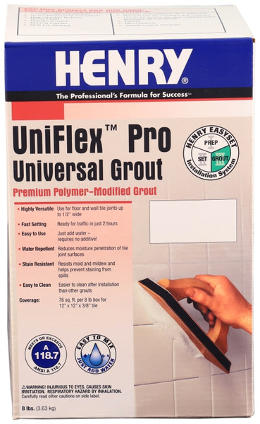 HENRY 13082 Sugar Cookie Sanded Grout, 8 lb [SKU: ORG1540038]