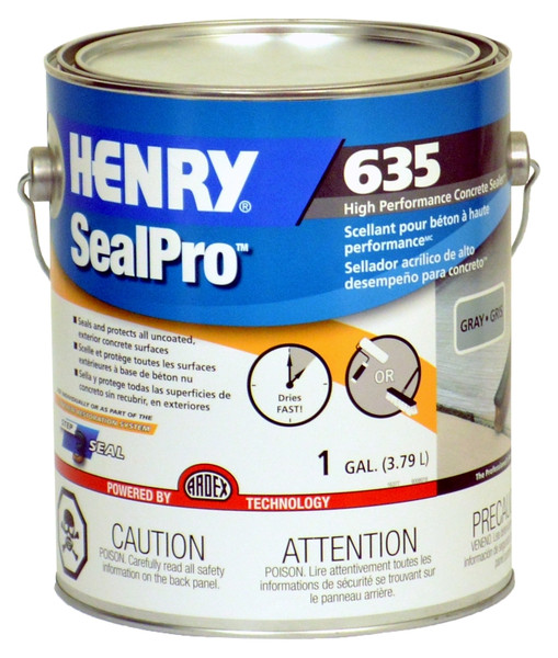 HENRY 635 SealPro 16377 Concrete Sealant, Liquid, Gray [SKU: ORG4564670]