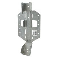 MiTek LSSH210 Slope/Skew Hanger, 8-13/16 in H, 3 in D, 1-9/16 in (W1), 1-3/4 in (W2) W, Steel, G90 Galvanized [SKU: ORG7656879]
