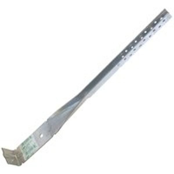 MiTek ST2-TZ Mud Sill Anchor, 18 in H, Steel, Zinc [SKU: ORG6552202]