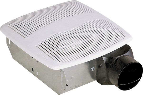 Air King AS50 Exhaust Fan, 7-1/4 in L, 7-1/4 in W, 0.9 A, 120 V, 1-Speed, 50 cfm Air, Metal, White [SKU: ORG9887142]