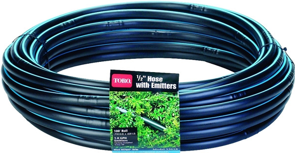 TORO 53618 Drip Hose, Polyethylene, For: Blue Strip Drip 1/2 in Fittings [SKU: ORG7704562]