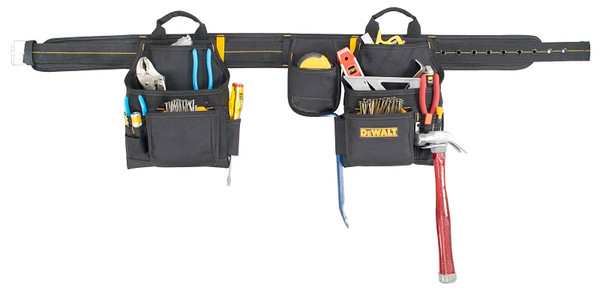 CLC DG5640 Tool Apron, 29 to 46 in Waist, Polyester, Black, 16-Pocket [SKU: ORG5211115]