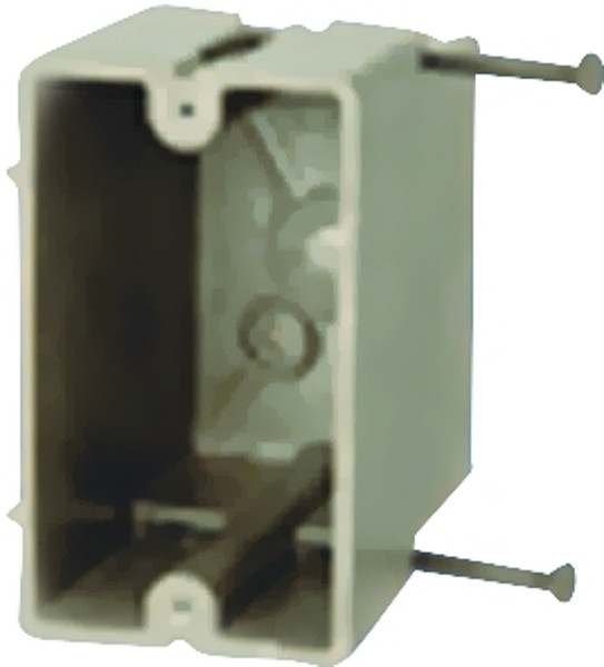 fiberglassBOX 1098-N Electrical Box, 1 -Gang, Fiberglass Reinforced Polyester BMC, Beige/Tan, Wall Mounting [SKU: ORG3825080]