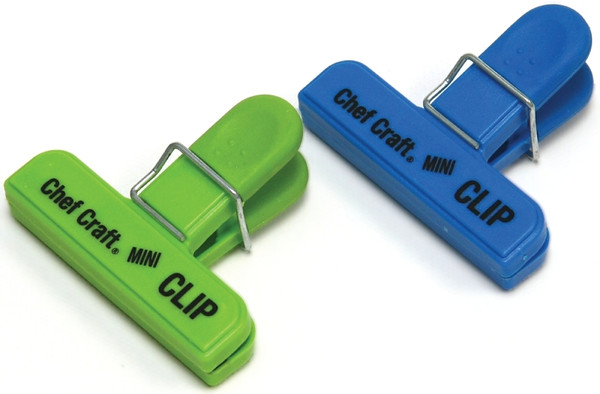 CHEF CRAFT 21806 Bag Clip Set, Blue/Green [SKU: ORG5951876]
