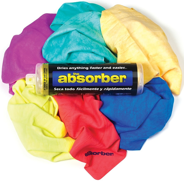 Clean Tools 51149F Water Absorbing Cloth, 27 x 17 in, Polyvinyl Alcohol, Assorted [SKU: ORG6882633]