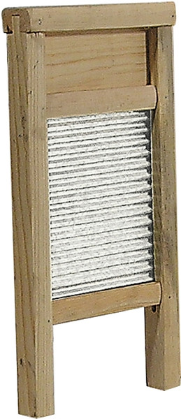 Behrens BWBG7 Galvanized Washboard, 1-1/2 in L, 7-1/2 in W, Wood [SKU: ORG8574535]