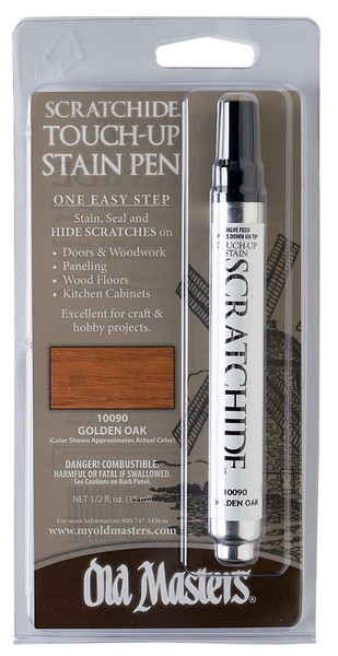 Old Masters Scratchide 10090 Touch-Up Pen, Golden Oak, Liquid, 0.5 oz [SKU: ORG8588410]