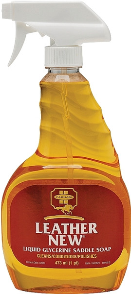 Farnam Leather New 32601 Easy-Polishing Saddle Soap, Liquid, 16 oz [SKU: ORG6762181]