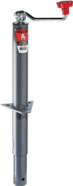 BULLDOG 155022 Trailer Jack, 2000 lb Lifting, 1 ft 11-13/64 in Max Lift H, 38.2 in OAH, Steel [SKU: ORG5240122]