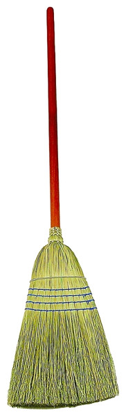 Rubbermaid FG638300BLUE Warehouse Broom, 12 in Sweep Face, Corn Fiber Bristle, 58-1/4 in L, Lacquered/Stained Handle [SKU: ORG8916116]