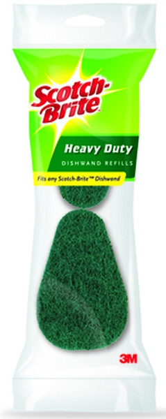 Scotch-Brite 481-7-RSC Dishwand Refill, 2.9 in L, Plastic Handle [SKU: ORG4080891]