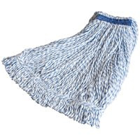 Rubbermaid FGD51528WH00 Mop Head, 24 oz Capacity, 2-1/2 cm Headband, Rayon, White [SKU: ORG8914152]