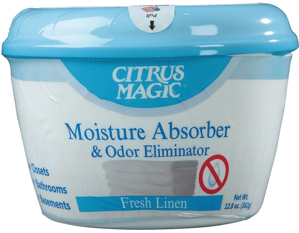 Citrus Magic 618372898 Moisture and Odor Absorber, 12.8 oz, Granular, Fresh Linen [SKU: ORG7373558]