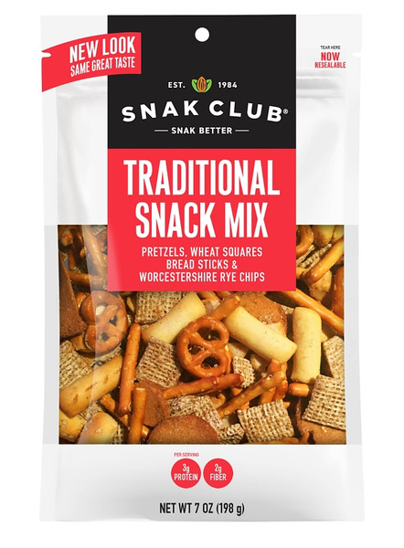 Snak Club CSU29469 Traditional Snack Mix, 6.75 oz [SKU: ORG7212343]