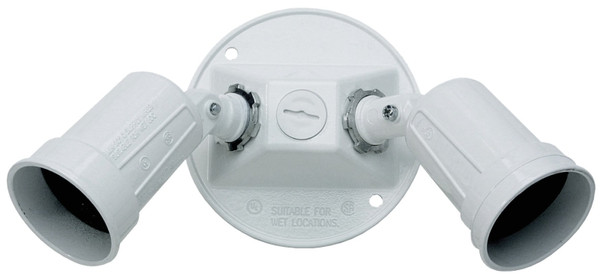 TEDDICO/BWF 93102W-1 Lamp Holder, Metal Housing Material, White [SKU: ORG1718824]