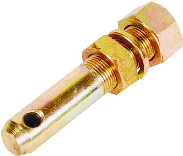 SpeeCo S07020800 Draw Pin, 7/8 in Dia Pin, 5-1/2 in OAL, Carbon Steel, Yellow Zinc Dichromate [SKU: ORG6214811]