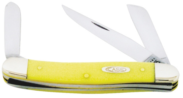 CASE 00035 Folding Pocket Knife, 2.57 in Clip, 1.88 in Sheepfoot, 1.71 in Spey L Blade, Vanadium Steel Blade, 3-Blade [SKU: ORG6342687]